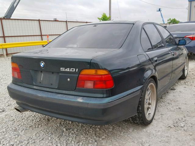 WBADN5342YGC93918 - 2000 BMW 540 I GREEN photo 4