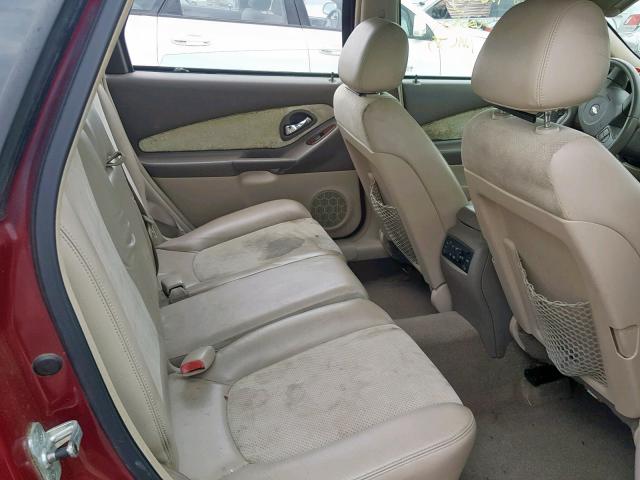 1G1ZU64844F185700 - 2004 CHEVROLET MALIBU MAX ბურგუნდია ფოტო 6