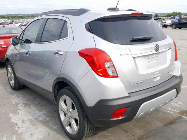 KL4CJASB7GB613885 - 2016 BUICK ENCORE SILVER photo 3