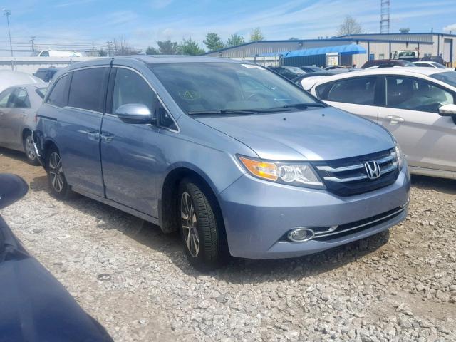 5FNRL5H93EB115649 - 2014 HONDA ODYSSEY TO BLUE photo 1