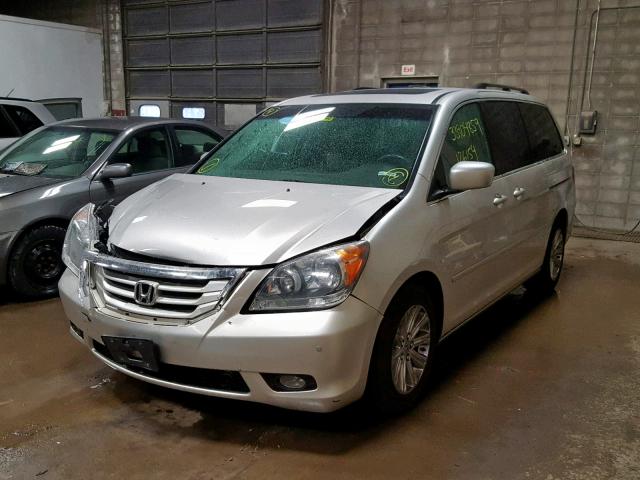 5FNRL38878B057528 - 2008 HONDA ODYSSEY TO SILVER photo 2