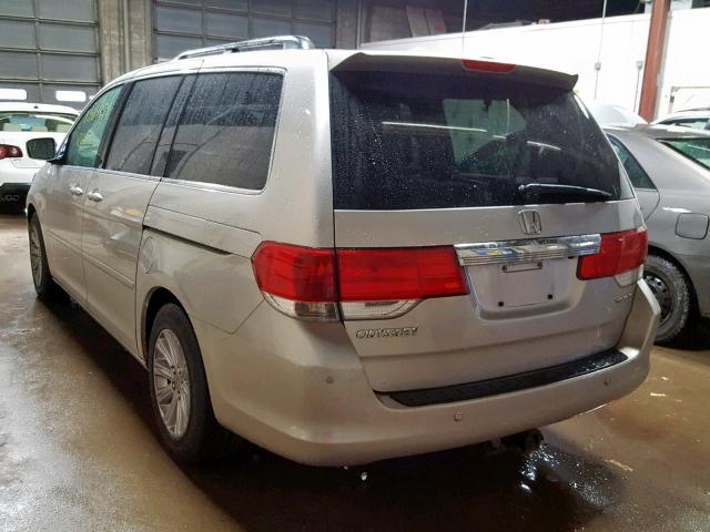 5FNRL38878B057528 - 2008 HONDA ODYSSEY TO SILVER photo 3