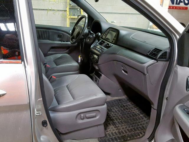 5FNRL38878B057528 - 2008 HONDA ODYSSEY TO SILVER photo 5