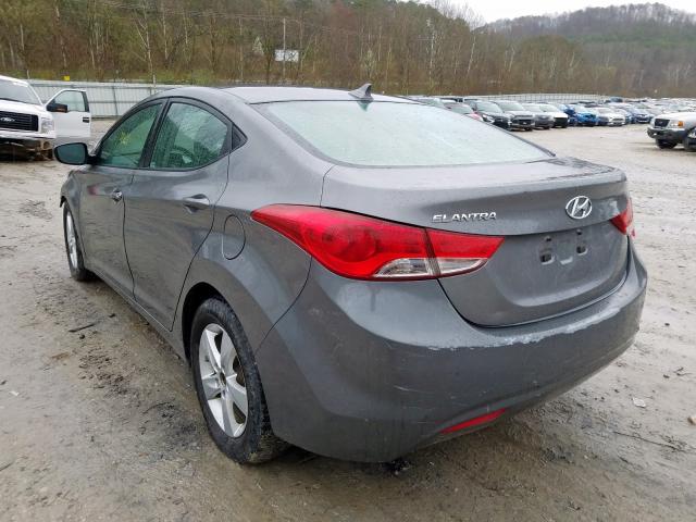 5NPDH4AE2DH424204 - 2013 HYUNDAI ELANTRA GLS  photo 3