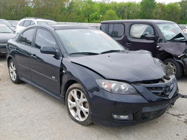 JM1BK323381816931 - 2008 MAZDA 3 S BLACK photo 1