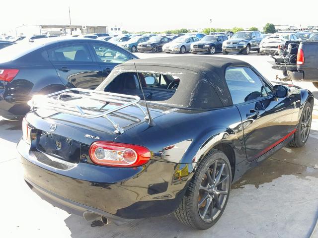 JM1NC2LF4D0230168 - 2013 MAZDA MX-5 MIATA BLACK photo 4