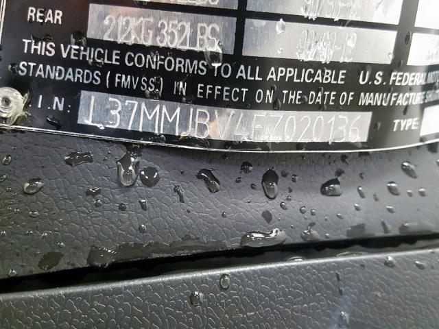 L37MMJBV4EZ020136 - 2014 ICEB SCOOTER 黑色 照片 20