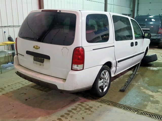 1GNDV23LX6D204026 - 2006 CHEVROLET UPLANDER L WHITE photo 4