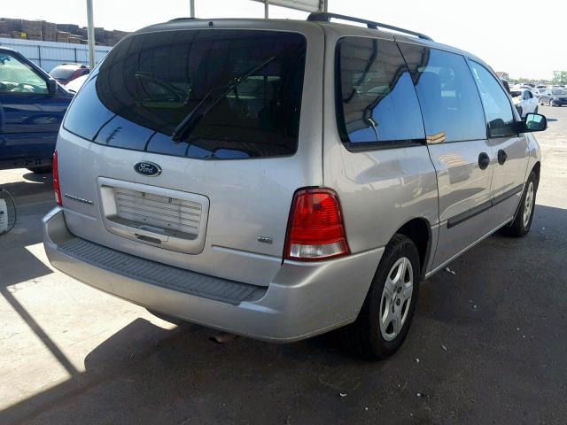 2FMZA51674BB01797 - 2004 FORD FREESTAR S SILVER photo 4