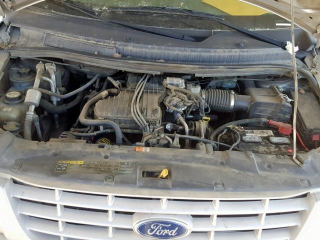 2FMZA51674BB01797 - 2004 FORD FREESTAR S SILVER photo 7