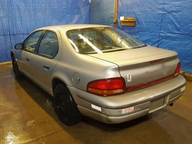 1B3EJ46X4TN179134 - 1996 DODGE STRATUS SILVER photo 3