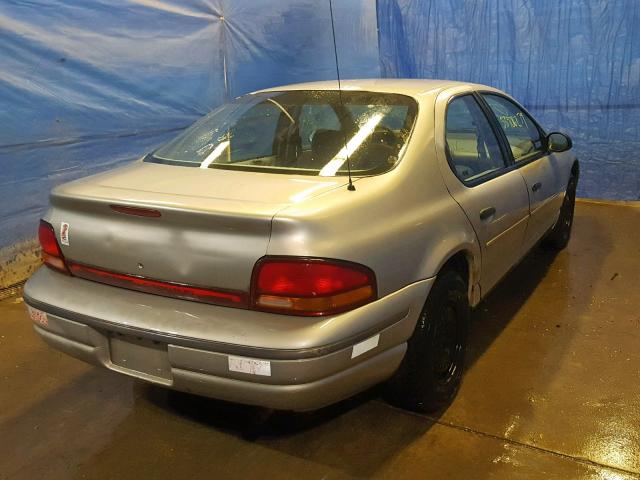 1B3EJ46X4TN179134 - 1996 DODGE STRATUS SILVER photo 4