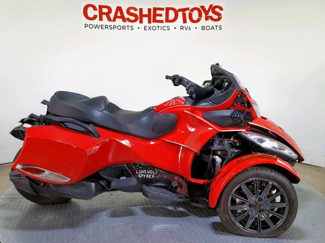 2BXNBBC19DV003448 - 2013 CAN-AM SPYDER RED photo 1