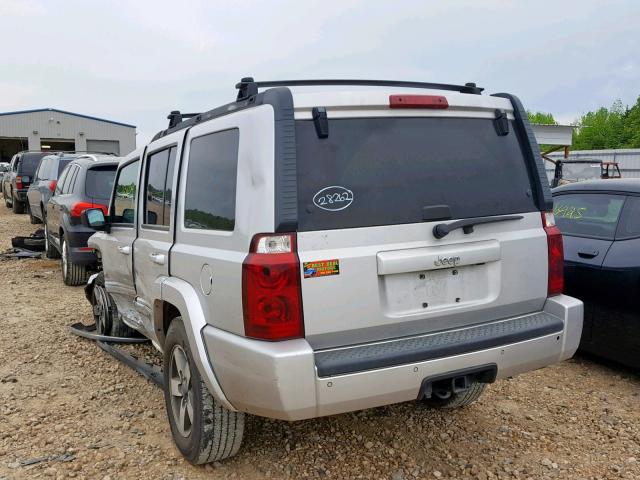 1J8HH48N56C327240 - 2006 JEEP COMMANDER 银色 照片 3