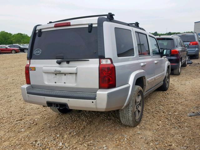 1J8HH48N56C327240 - 2006 JEEP COMMANDER 银色 照片 4