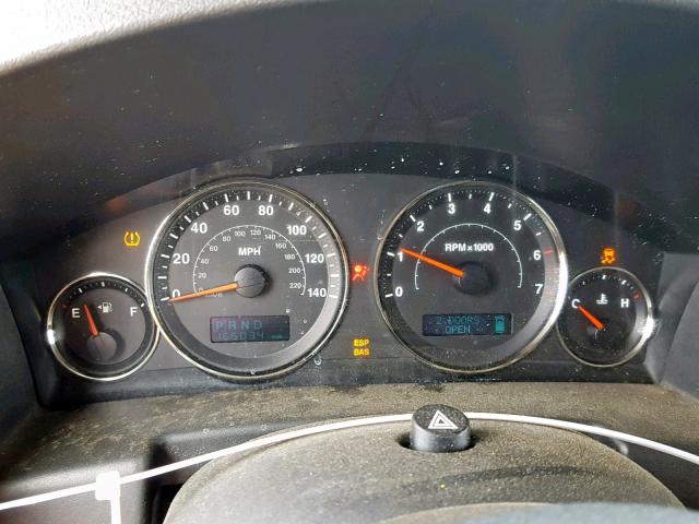 1J8HH48N56C327240 - 2006 JEEP COMMANDER 银色 照片 8