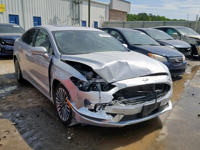 3FA6P0RU3HR188218 - 2017 FORD FUSION TIT SILVER photo 1