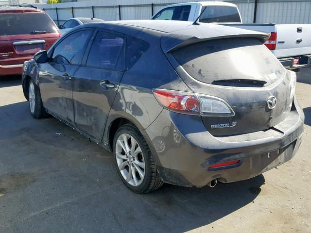 JM1BL1K60B1393986 - 2011 MAZDA 3 S GRAY photo 3