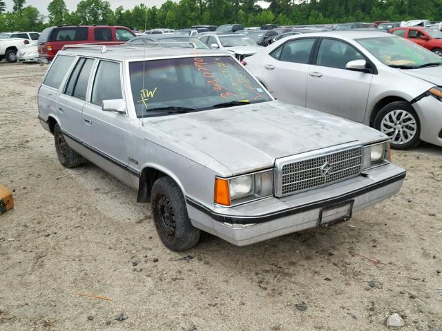 1P3BP49C5EF214785 - 1984 PLYMOUTH RELIANT CU GRAY photo 1