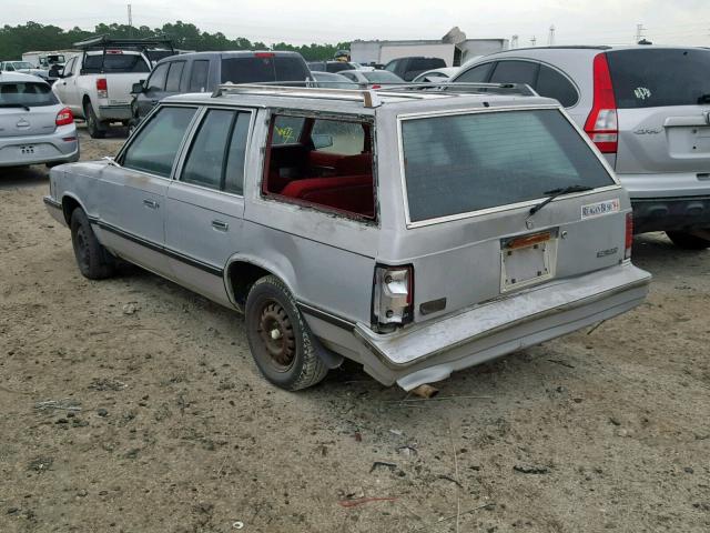 1P3BP49C5EF214785 - 1984 PLYMOUTH RELIANT CU GRAY photo 3