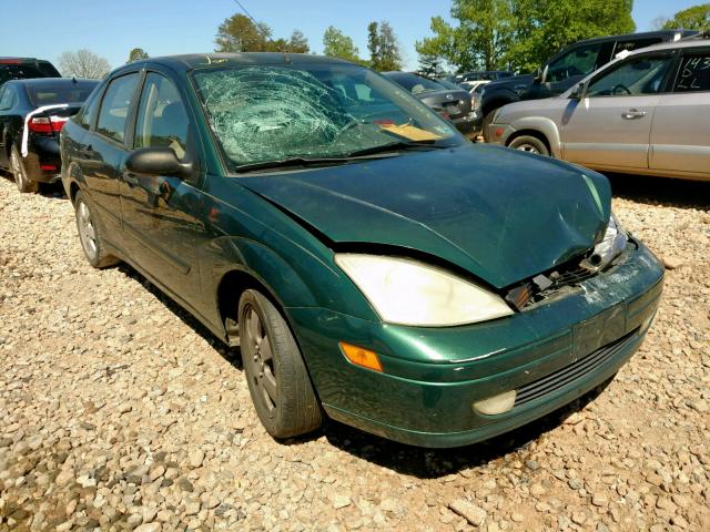 1FAFP38381W375919 - 2001 FORD FOCUS ZTS GREEN photo 1