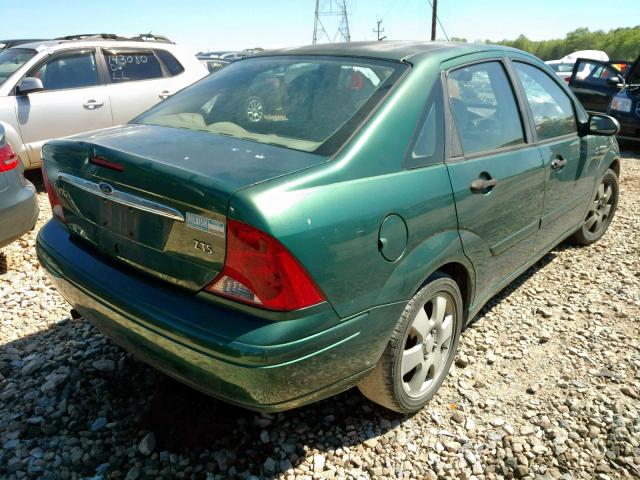 1FAFP38381W375919 - 2001 FORD FOCUS ZTS GREEN photo 4