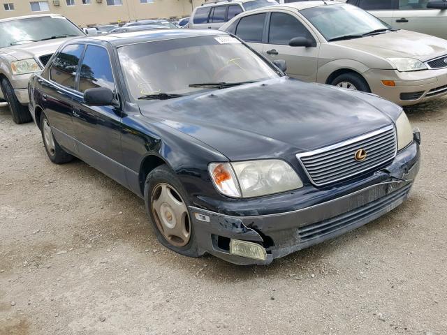 JT8BH28F8W0115099 - 1998 LEXUS LS 400 BLACK photo 1