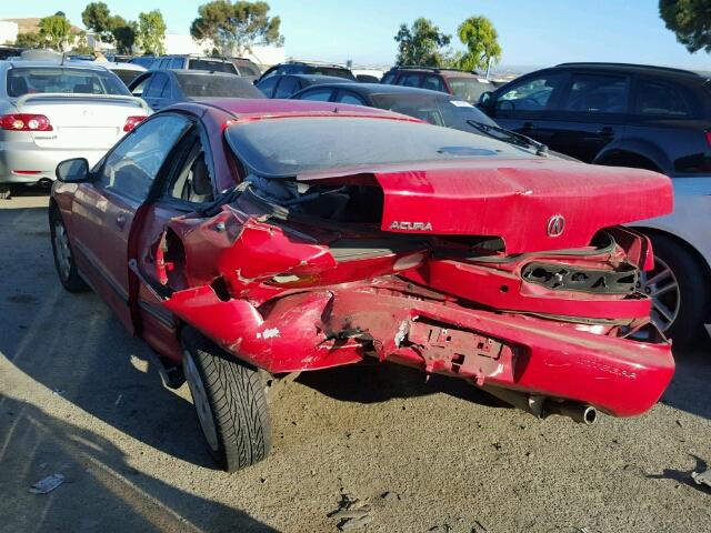 JH4DC4447RS005774 - 1994 ACURA INTEGRA RS RED photo 3