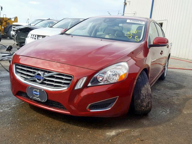 YV1622FS3C2115333 - 2012 VOLVO S60 T5 MAROON photo 2