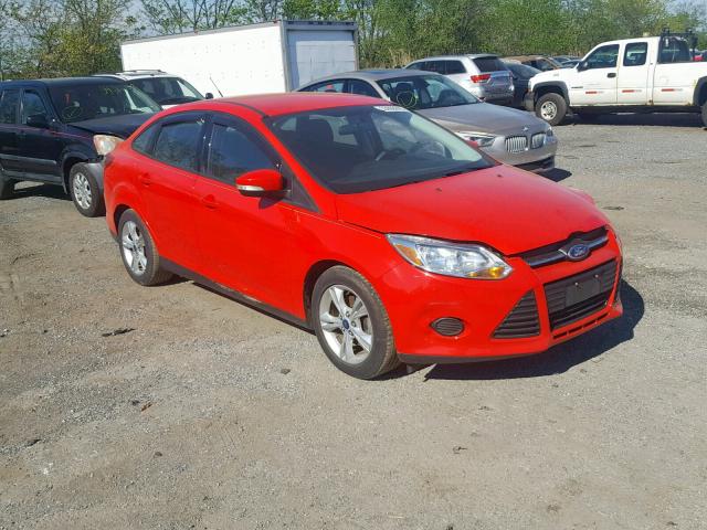 1FADP3F24EL126039 - 2014 FORD FOCUS SE RED photo 1