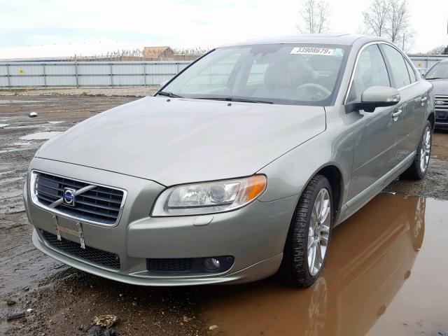 YV1AH992581078618 - 2008 VOLVO S80 T6 TUR GREEN photo 2