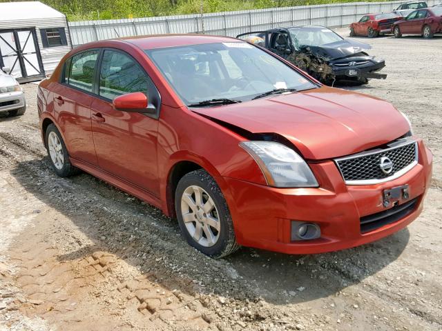 3N1AB6AP7AL626276 - 2010 NISSAN SENTRA 2.0 MAROON photo 1