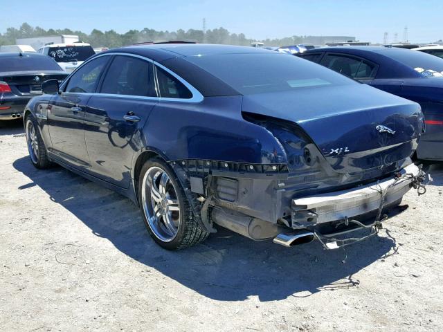 SAJWA2GE3BMV07251 - 2011 JAGUAR XJL SUPERC BLUE photo 3