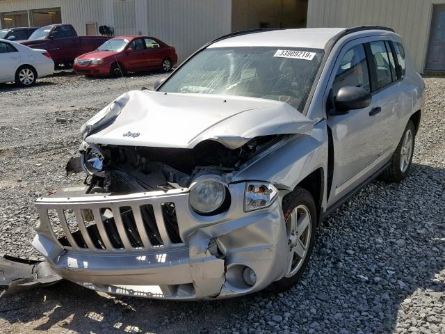 1J8FF47W88D785018 - 2008 JEEP COMPASS SP 银色 照片 2