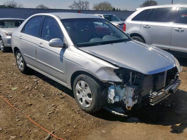 KNAFE121085531847 - 2008 KIA SPECTRA EX SILVER photo 1