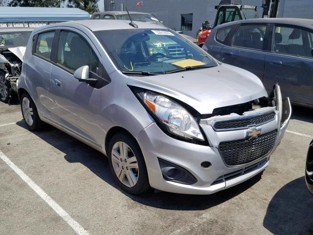 KL8CD6S94DC599871 - 2013 CHEVROLET SPARK 1LT SILVER photo 1