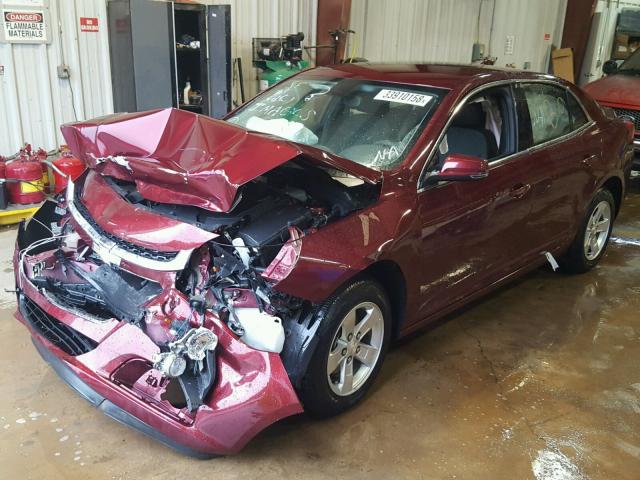 1G11C5SA9GF167438 - 2016 CHEVROLET MALIBU LIM MAROON photo 2