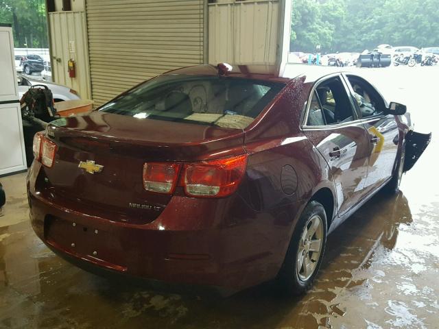 1G11C5SA9GF167438 - 2016 CHEVROLET MALIBU LIM MAROON photo 4