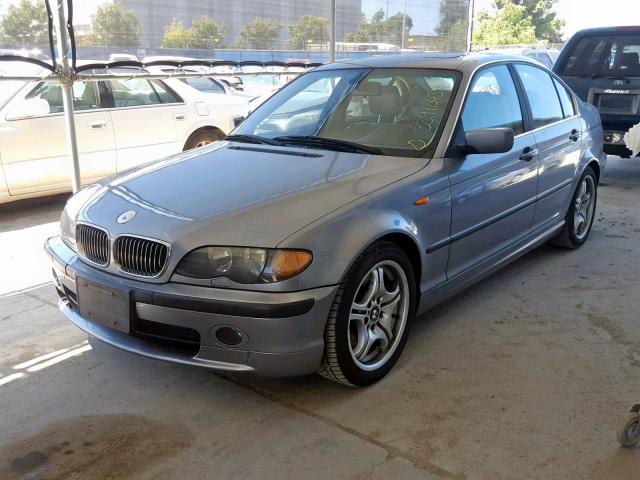 WBAEV53404KM32937 - 2004 BMW 330 I GRAY photo 2