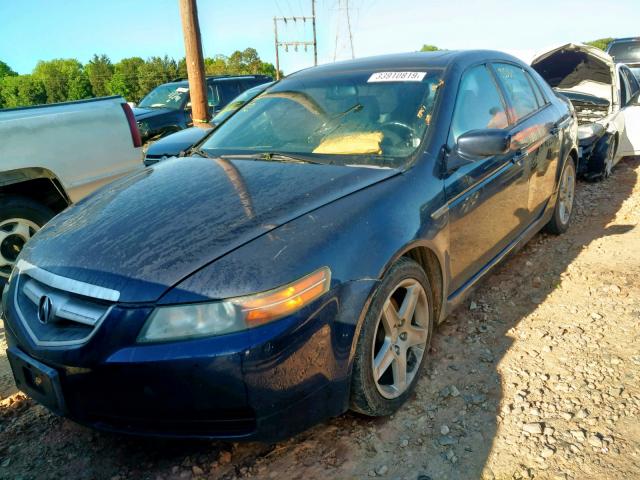 19UUA66266A014290 - 2006 ACURA 3.2TL BLUE photo 2