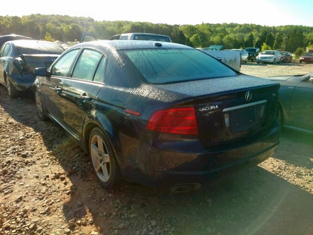 19UUA66266A014290 - 2006 ACURA 3.2TL BLUE photo 3