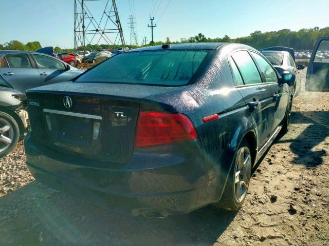 19UUA66266A014290 - 2006 ACURA 3.2TL BLUE photo 4