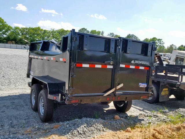 50HDT1428K1030384 - 2019 UTILITY TRAILER BLACK photo 3