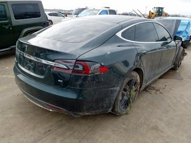 5YJSA1S1XEFP66070 - 2014 TESLA MODEL S  photo 4