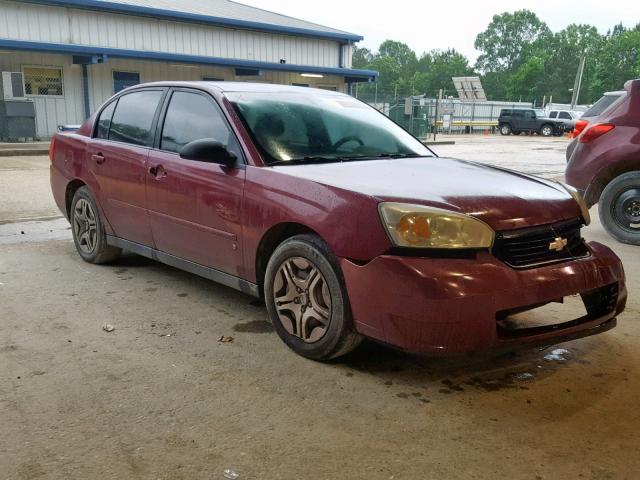 1G1ZS57N47F279744 - 2007 CHEVROLET MALIBU LS MAROON photo 1