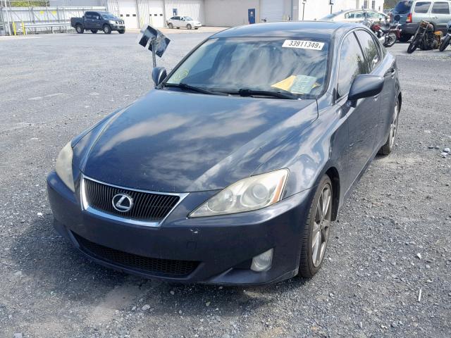 JTHBK262085078170 - 2008 LEXUS IS 250 GRAY photo 2