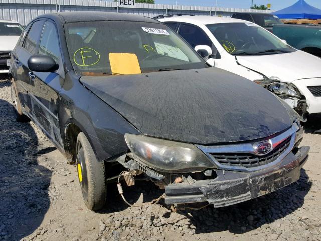 JF1GH63609H811957 - 2009 SUBARU IMPREZA OU BLACK photo 1