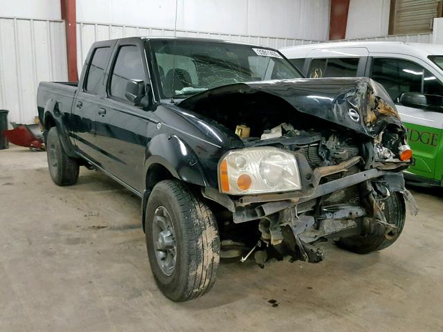 1N6ED29X64C466913 - 2004 NISSAN FRONTIER C BLACK photo 1