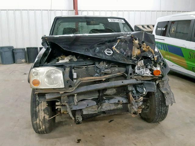 1N6ED29X64C466913 - 2004 NISSAN FRONTIER C BLACK photo 7