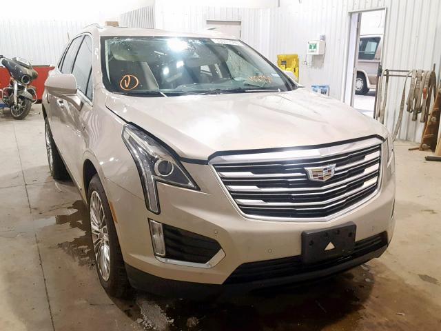 1GYKNDRS0HZ102731 - 2017 CADILLAC XT5 LUXURY GOLD photo 1